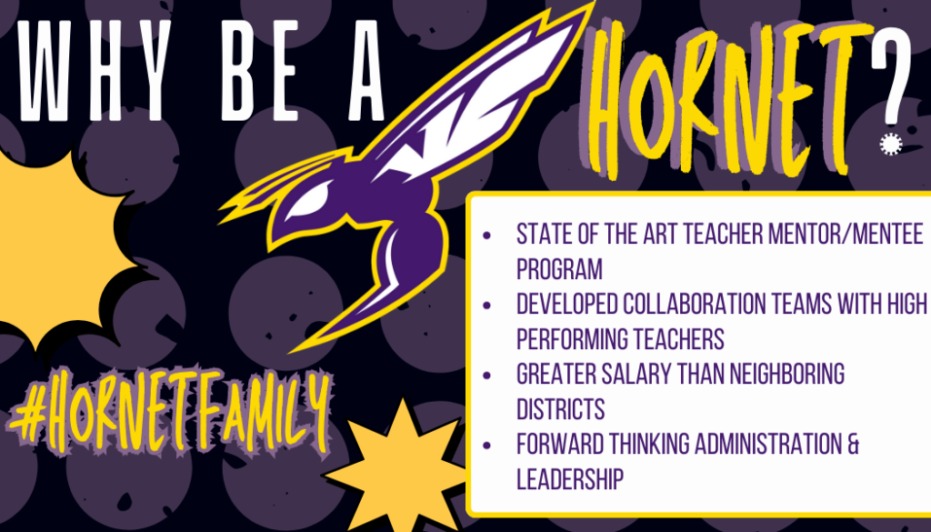 USD 262 Recruitment Card - Why be a Hornet?