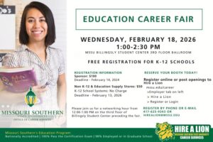 MSSU Career Fair Flyer
